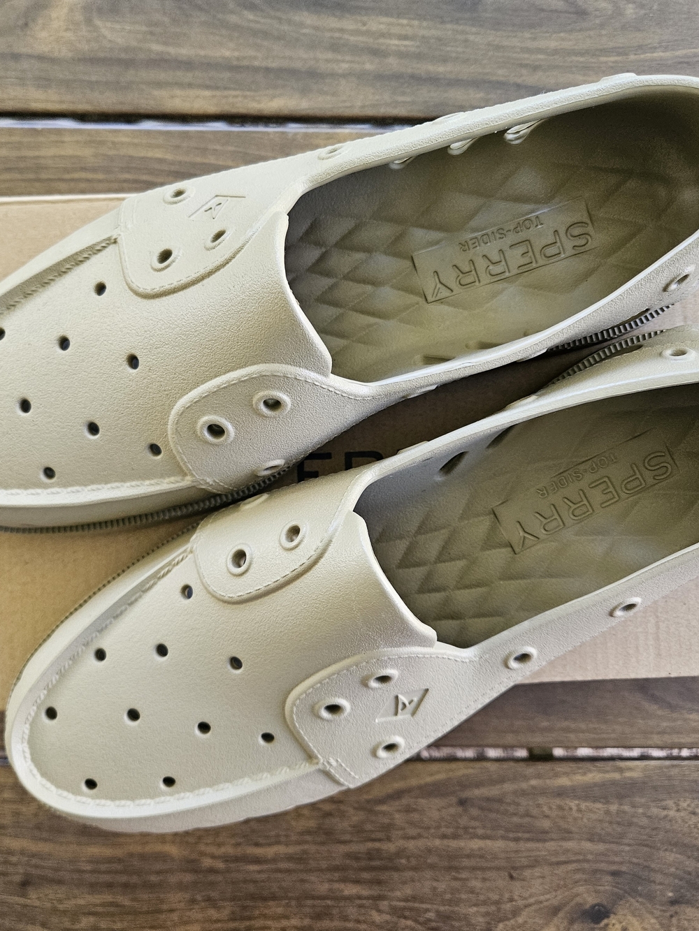 Sperry Women's Slip-On Casual Shoes in Light Beige